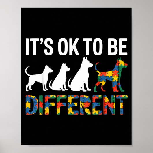 Autismus-Bewusstsein  Poster (Vorne)