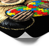 Autismus-Bewusstsein  Poster (Ecke)