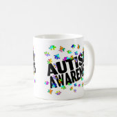 Autismus-Bewusstsein (pp.) Kaffeetasse (VorderseiteRechts)