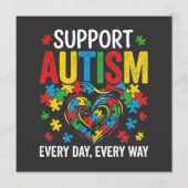 Autismus-Bewusstsein Programm (Vorderseite)