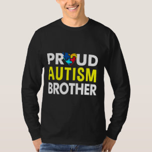 Autismus Bewusstsein Proud Autismus Bruder T-Shirt