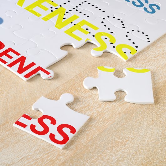 Autismus Bewusstsein Punkte Puzzle (Seite)