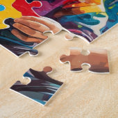 Autismus-Bewusstsein Puzzle (Seite)