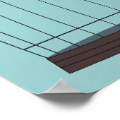 Autismus Bewusstsein Puzzle Bird Poster (Ecke)