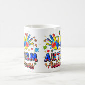 Autismus Bewusstsein Puzzle Hand Tasse (Mittel)