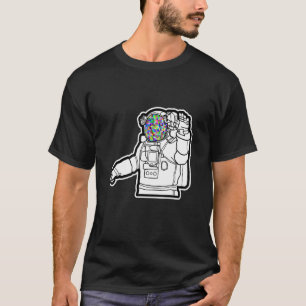 Autismus-Bewusstsein & Puzzle Luft- und Raumfahrt T-Shirt