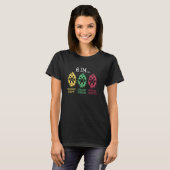 Autismus-Bewusstsein-Puzzle Periodensystem Element T-Shirt (Vorne ganz)