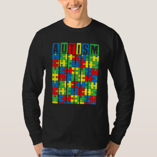 Autismus Bewusstsein Puzzle Piece Autistic Boys Gi T-Shirt
