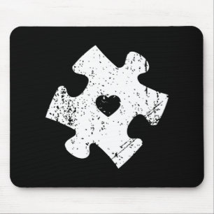 Autismus Bewusstsein Puzzle Piece Pocket Shirt Aut Mousepad