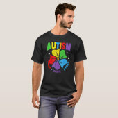 Autismus Bewusstsein Puzzle Piece Unterstützung Au T-Shirt (Vorne ganz)