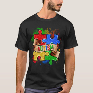 Autismus Bewusstsein Puzzle T - Shirt