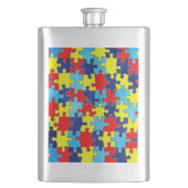 Autismus Bewusstsein-Puzzlespiel durch Shirley Flachmann (Vorderseite)