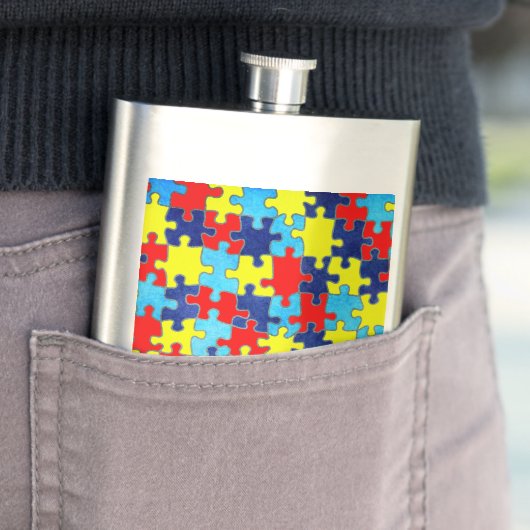 Autismus Bewusstsein-Puzzlespiel durch Shirley Flachmann (Beispiel)