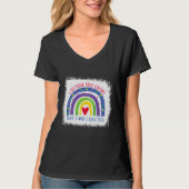 Autismus Bewusstsein Rainbow Puzzle I See Your T T-Shirt (Vorderseite)