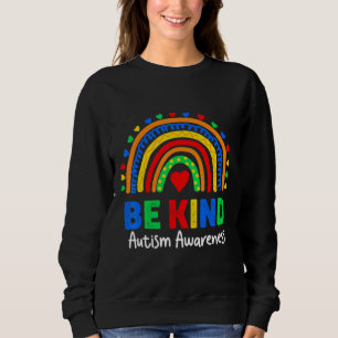 Autismus Bewusstsein Regenbogen Farbiger Tag Sei g Sweatshirt
