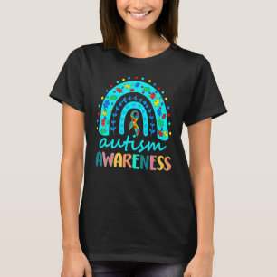 Autismus-Bewusstsein Regenbogen-Puzzle Autismus-Be T-Shirt