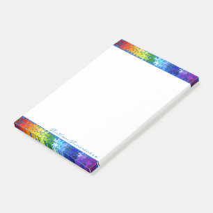 Autismus-Bewusstsein Regenbogen-Puzzle-Design Post-it Klebezettel