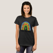 Autismus-Bewusstsein Regenbogen-Puzzleteile Männer T-Shirt (Vorne ganz)