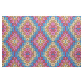 Autismus Bewusstsein - Rose Blau - Puzzleteile Stoff