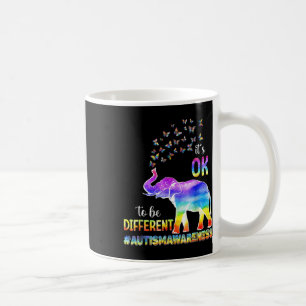Autismus Bewusstsein Schmetterling Elefant Es ist Kaffeetasse