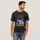 Autismus-Bewusstsein Schmetterling Elephant Es ist T-Shirt (Vorne ganz)