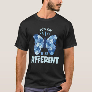 Autismus-Bewusstsein Schmetterling Stolze Eltern v T-Shirt