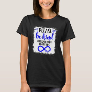 Autismus-Bewusstsein Sei nett Feiere Köpfe April W T-Shirt