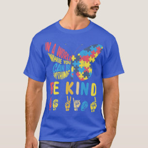 Autismus Bewusstsein sein sein Kind Rätsel Gebärde T-Shirt