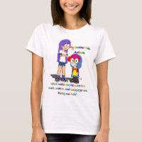 Autismus-Bewusstsein-Shirt für den kleinen Bruder
