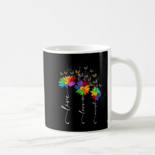 Autismus Bewusstsein Shirt Live Liebe Akzeptieren Kaffeetasse