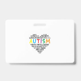 Autismus-Bewusstsein-Shirts - Autismus-Herz-Shirt Ausweis