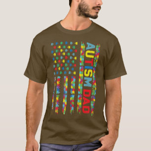 Autismus Bewusstsein Shirts Autismus Vater Amerika
