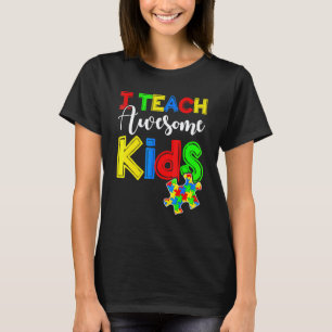 Autismus-Bewusstsein Sonderpädagogik-Lehrer S T-Shirt