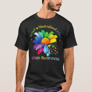 Autismus Bewusstsein Sonnenblumen Akzeptanz verste T-Shirt