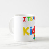 Autismus Bewusstsein Special ED Lehrer gibt T - Sh Kaffeetasse (Vorderseite Links)