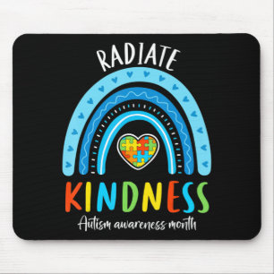 Autismus Bewusstsein Special Ed Teacher Radiate Ki Mousepad
