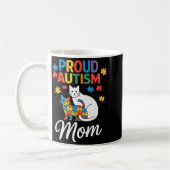 Autismus-Bewusstsein stolz Autismus-Mama Kaffeetasse (Links)