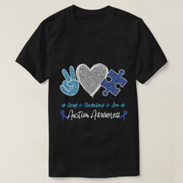 Autismus-Bewusstsein-T-Shirt T-Shirt