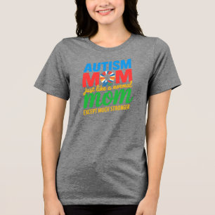 Autismus Bewusstsein Tag Autismus Mama T - Shirt D