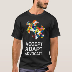Autismus Bewusstsein Tag Puzzle Piece Kindheit Zit T-Shirt