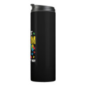 Autismus-Bewusstsein Thermosbecher (Nach rechts gedreht)