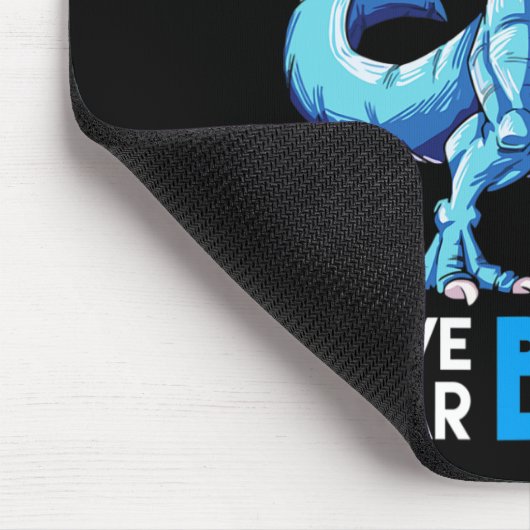 Autismus Bewusstsein Trex Dino Dinosaur Dinosaurus Mousepad (Ecke)