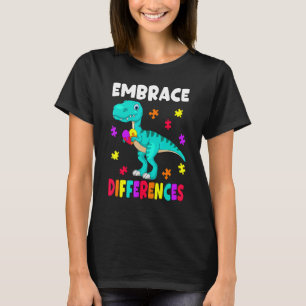 Autismus-Bewusstsein Umarme Unterschiede Autismus T-Shirt