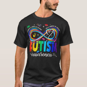Autismus-Bewusstsein Unendlichkeitssymbol Neurodiv T-Shirt