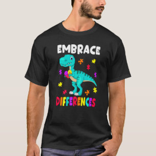 Autismus-Bewusstsein Unterschiede annehmen Autism T-Shirt