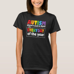 Autismus-Bewusstsein Unterstützen Autismus-Kinder T-Shirt