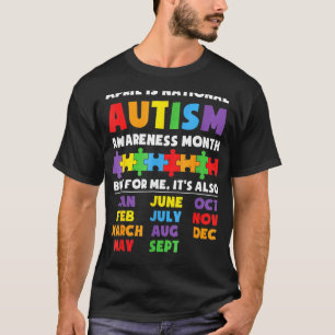 Autismus-Bewusstsein Unterstützen Autismus-Kinder T-Shirt