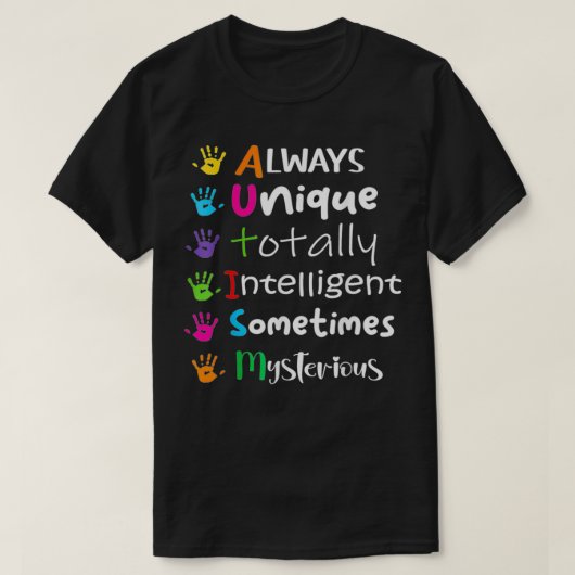 Autismus Bewusstsein Unterstützung Autismus Kinder T-Shirt (Design vorne)