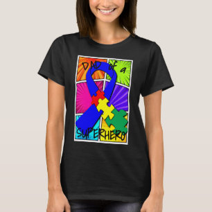 Autismus Bewusstsein Vater eines Superhelden T-Shirt