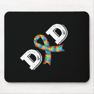 Autismus Bewusstsein Vater Vater Annahme abweichen Mousepad